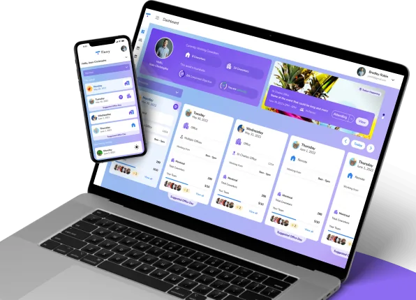 Console de gestion sur portable