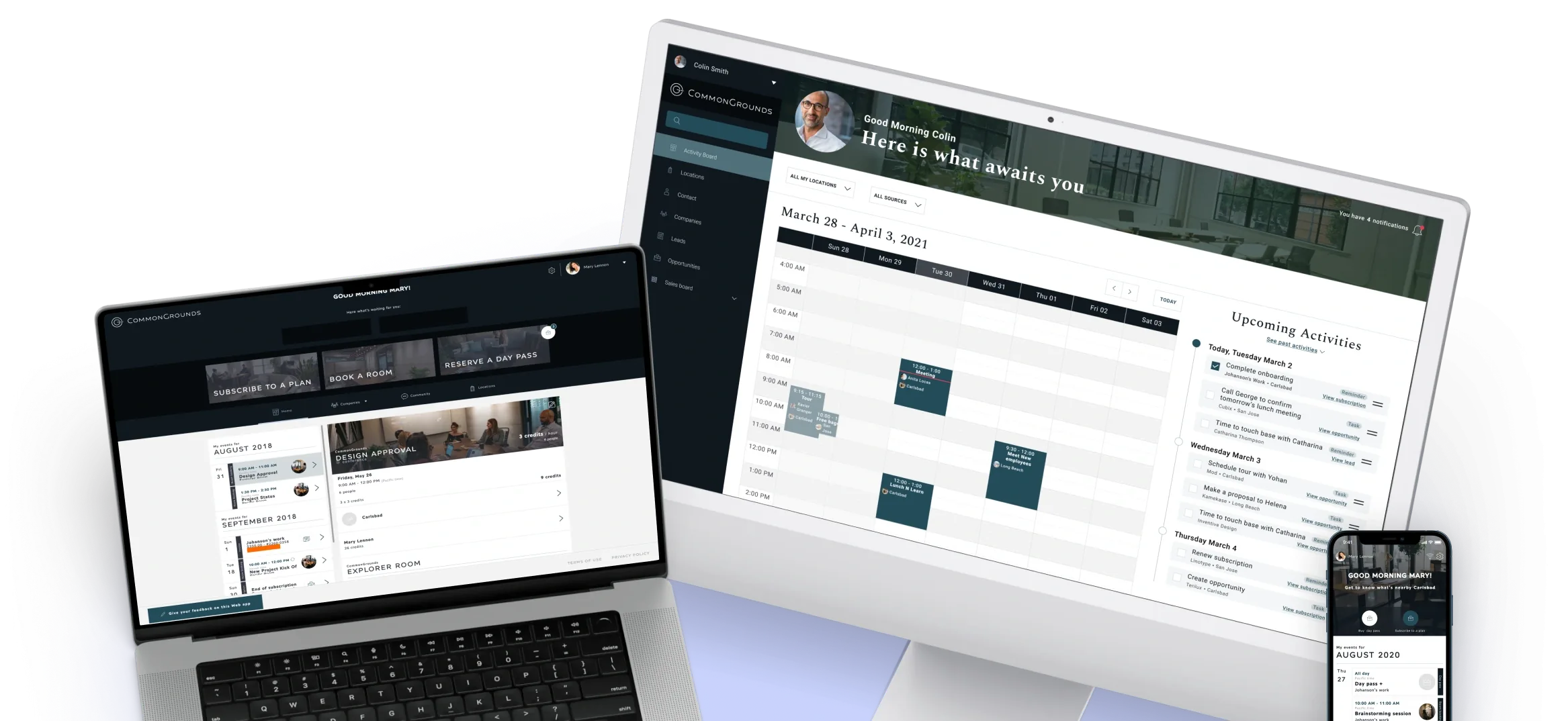 Web, mobile and desktop platforms built by Appcom