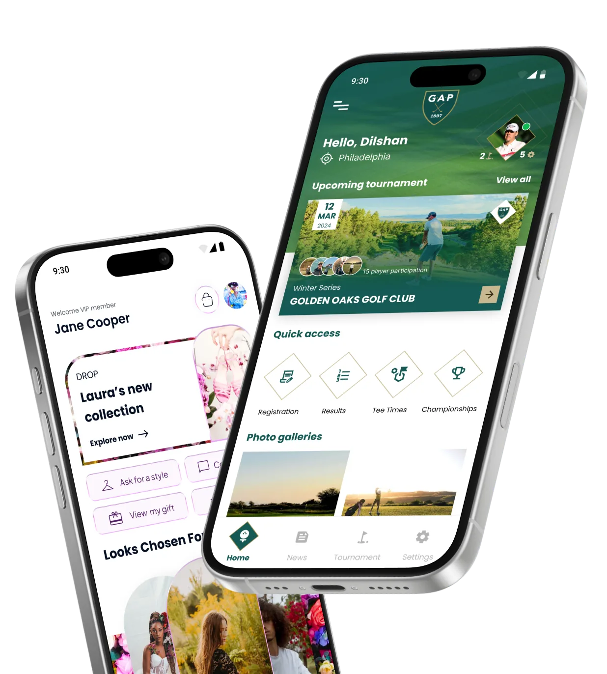 Applications mobiles livrées par Appcom