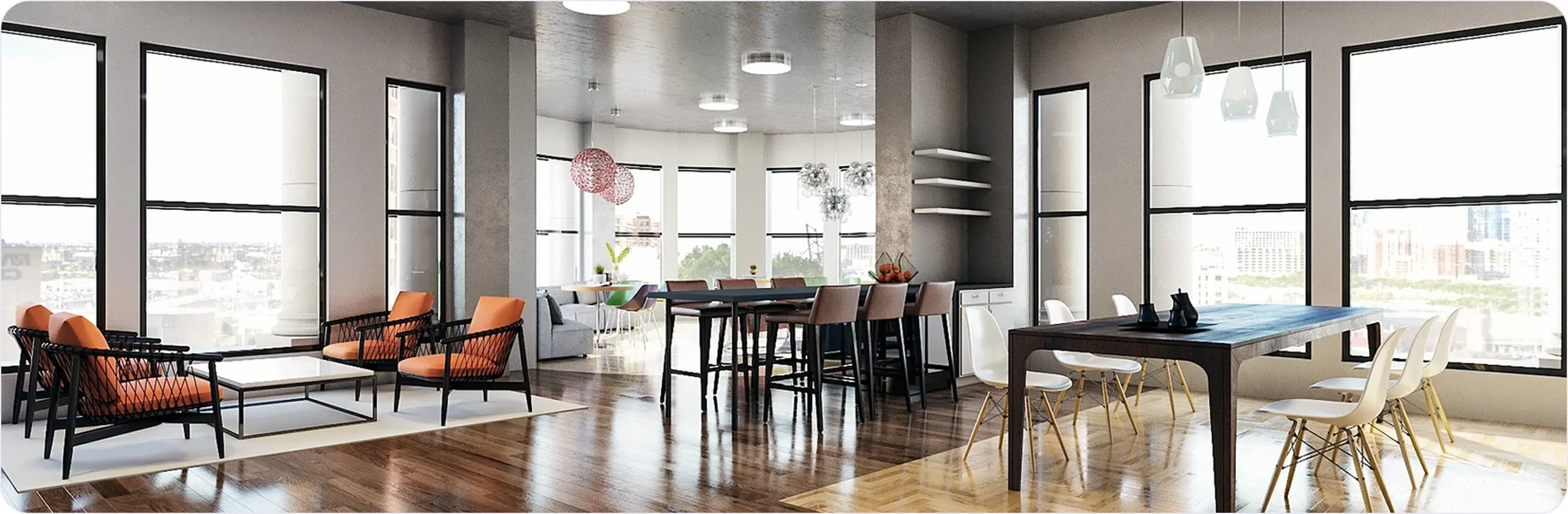 Common area of a workspace